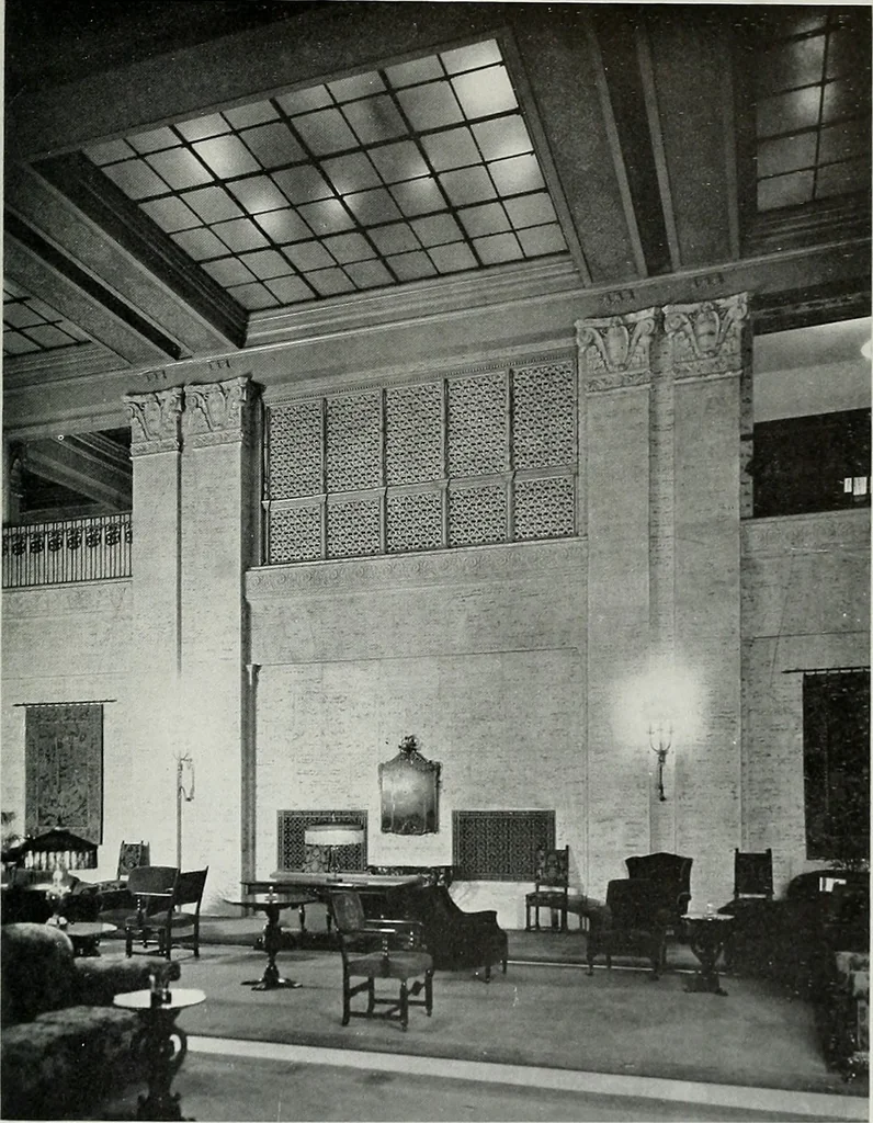 An illustration from Architect and engineer, 1905, leaf 62