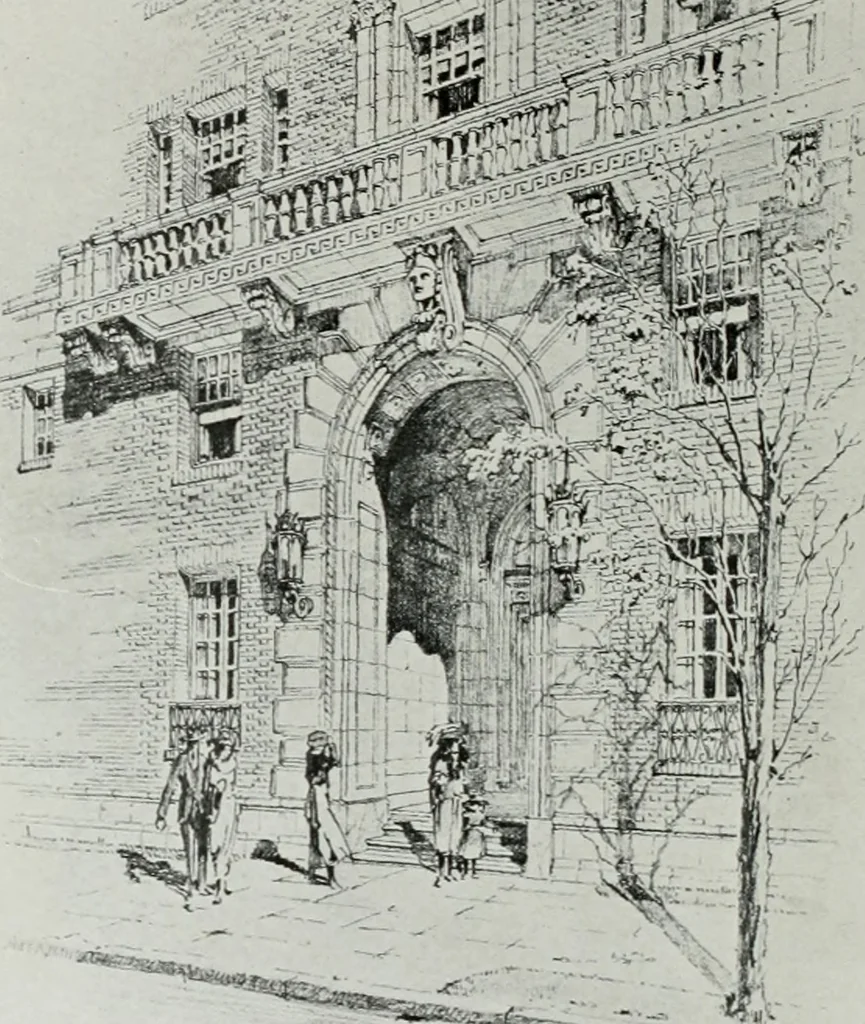 An illustration from Architect and engineer, 1905, leaf 7