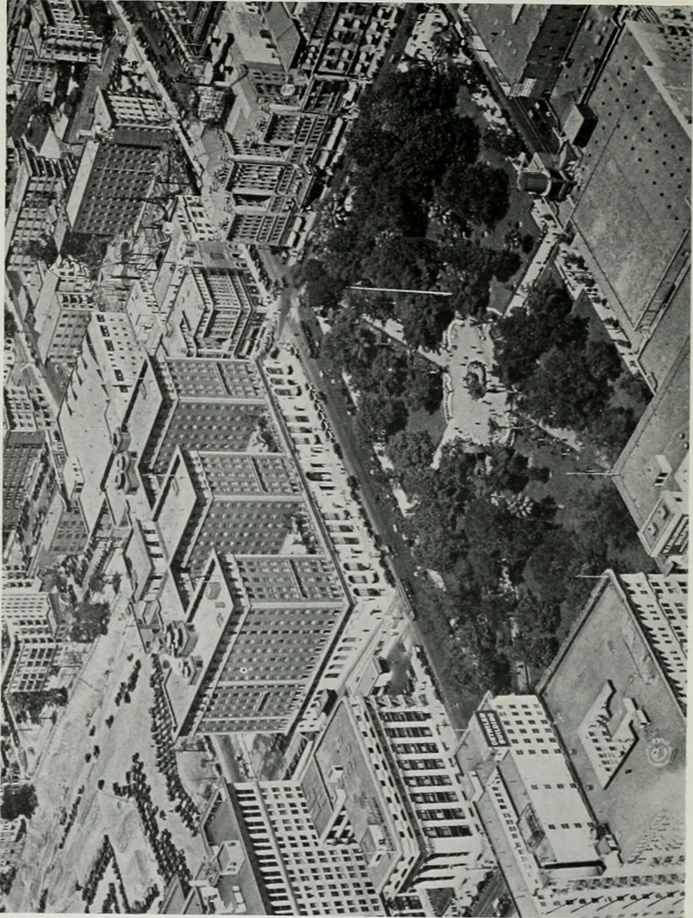 An illustration from Architect and engineer, 1905, leaf 9