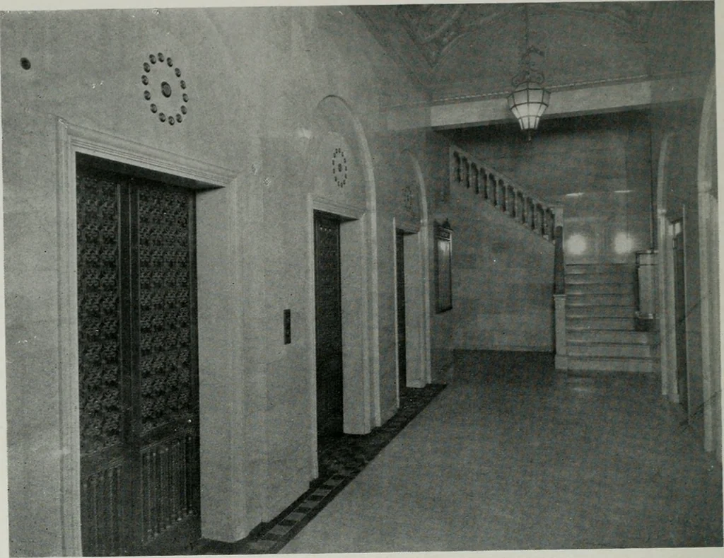 An illustration from Architect and engineer, 1905, leaf 101