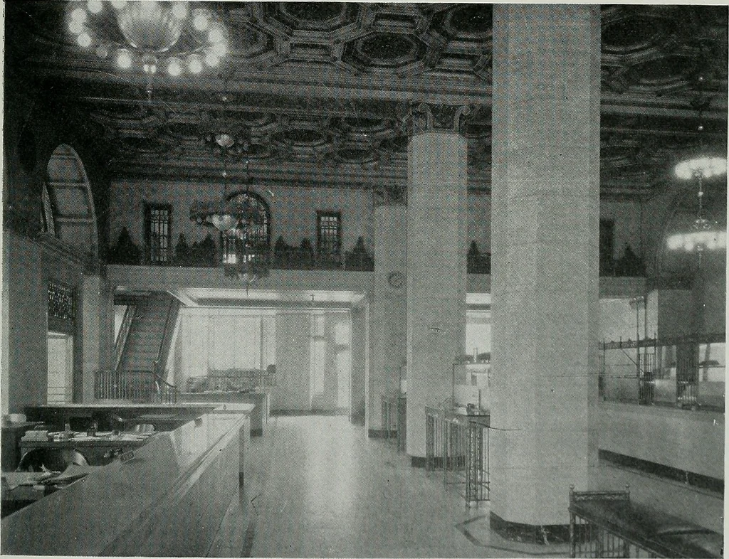 An illustration from Architect and engineer, 1905, leaf 104