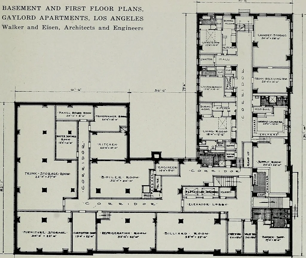 An illustration from Architect and engineer, 1905, leaf 114