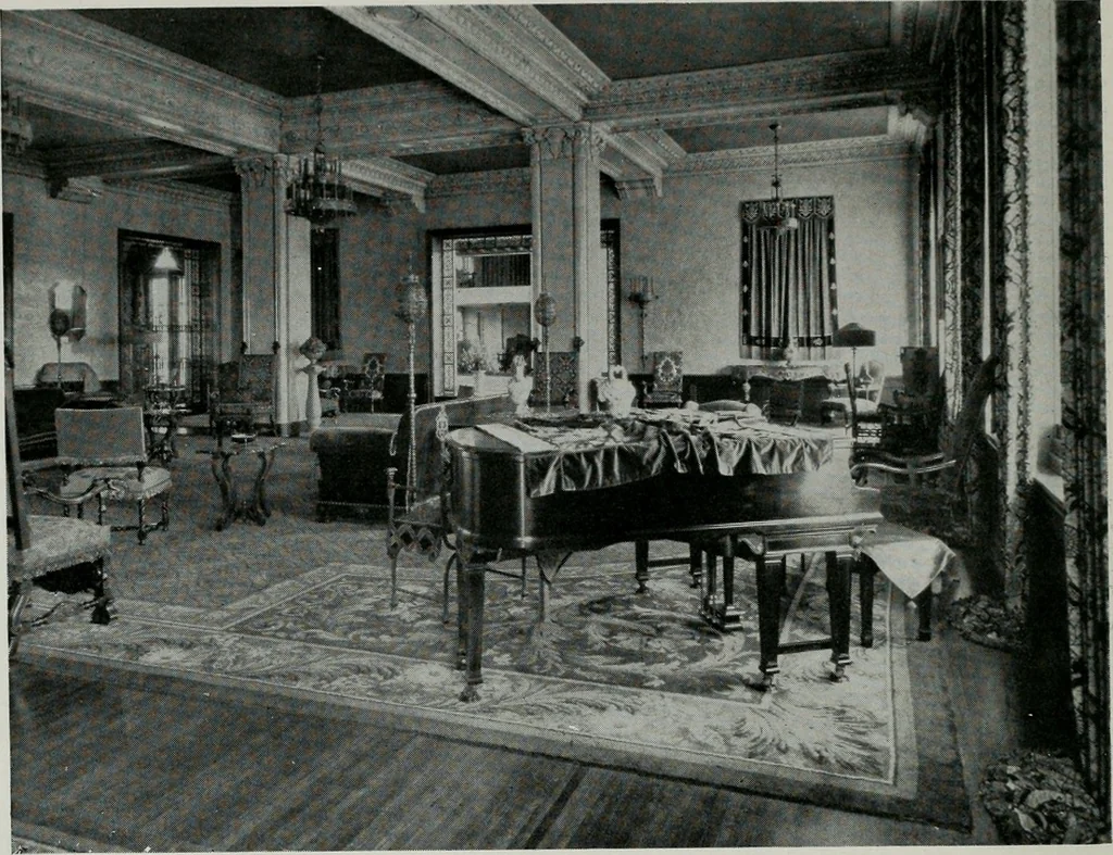 An illustration from Architect and engineer, 1905, leaf 115