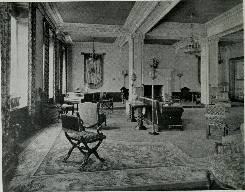 An illustration from Architect and engineer, 1905, leaf 115