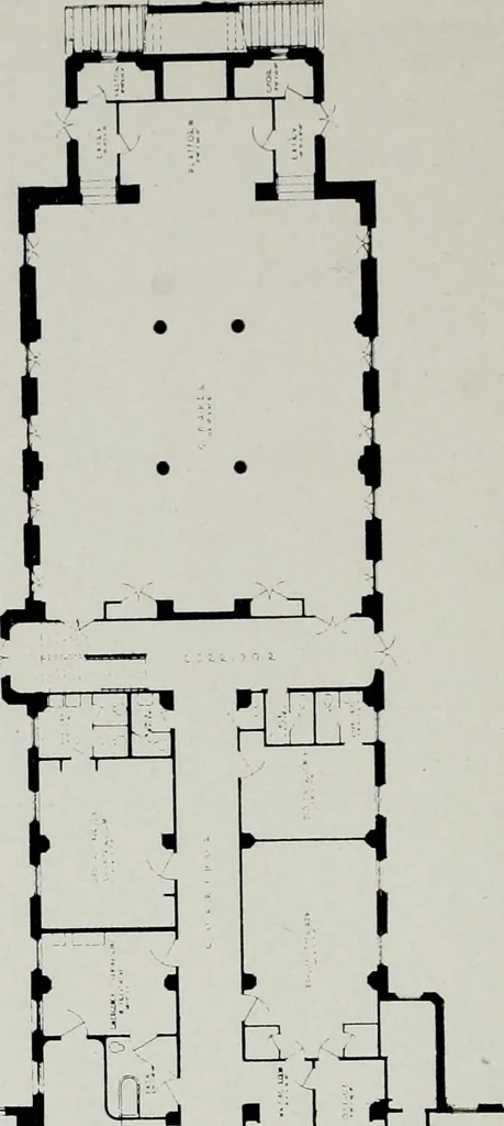 An illustration from Architect and engineer, 1905, leaf 121