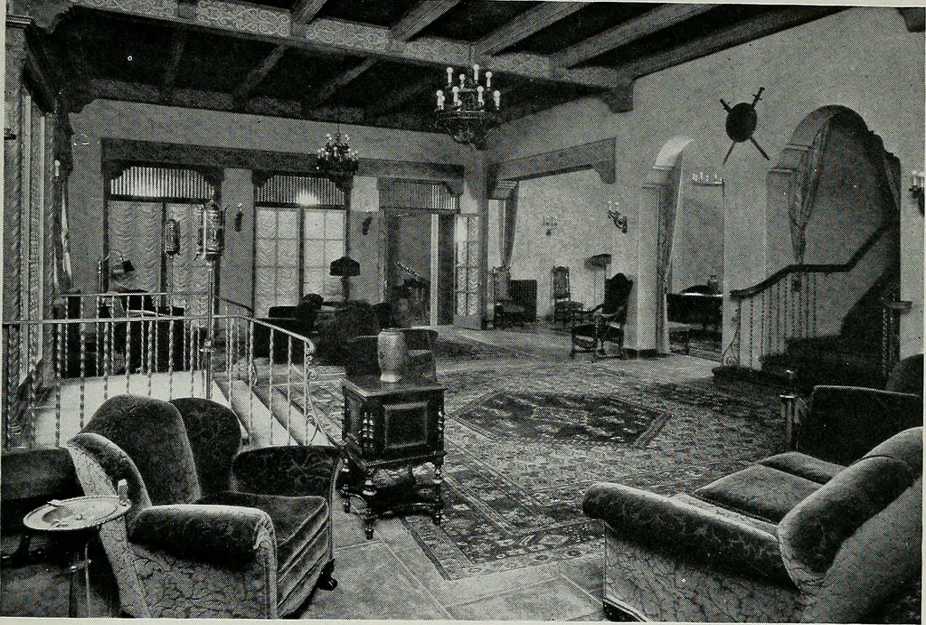 An illustration from Architect and engineer, 1905, leaf 124