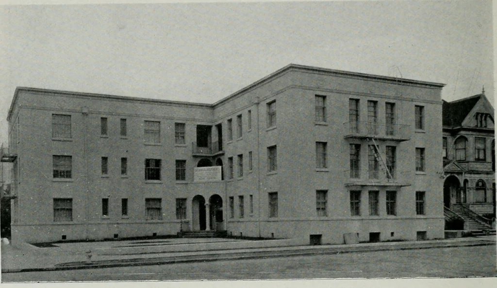 An illustration from Architect and engineer, 1905, leaf 135