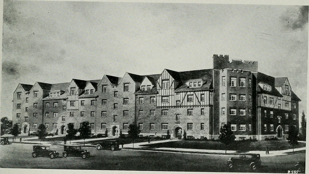 An illustration from Architect and engineer, 1905, leaf 136