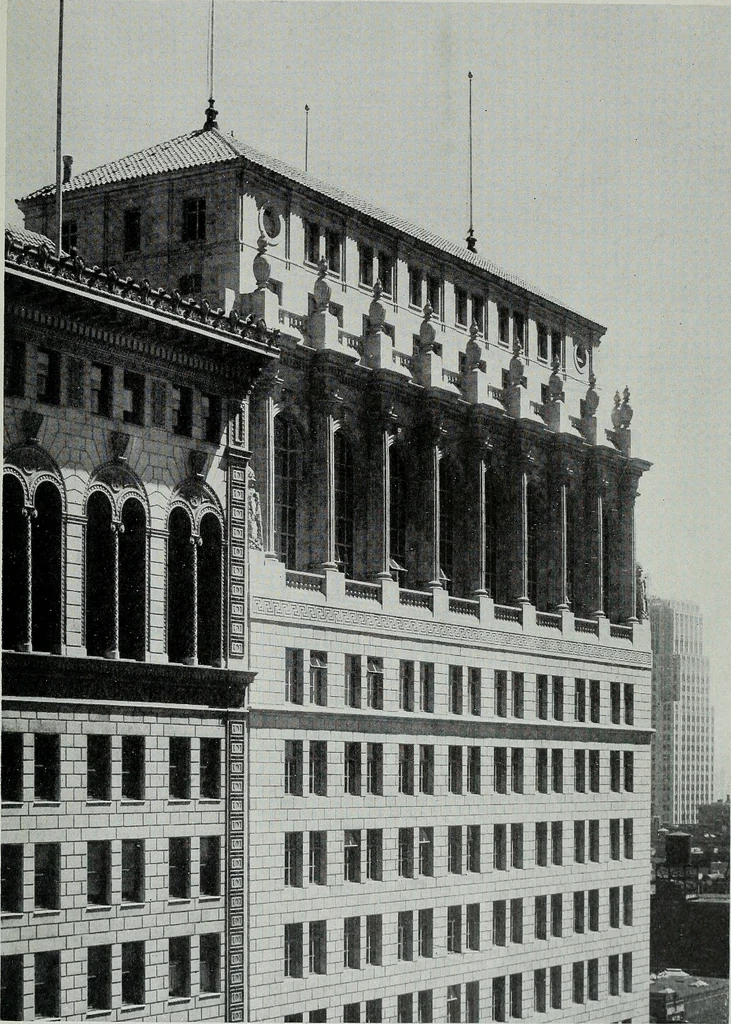 An illustration from Architect and engineer, 1905, leaf 16