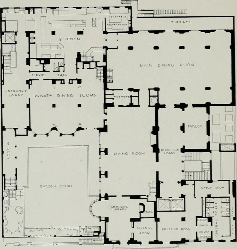An illustration from Architect and engineer, 1905, leaf 165