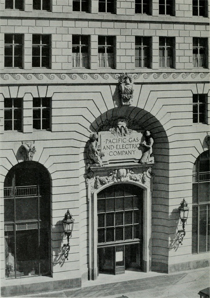 An illustration from Architect and engineer, 1905, leaf 17
