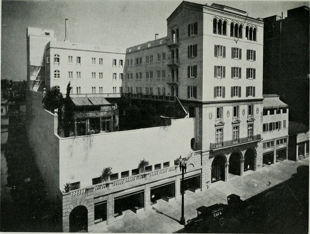 An illustration from Architect and engineer, 1905, leaf 172