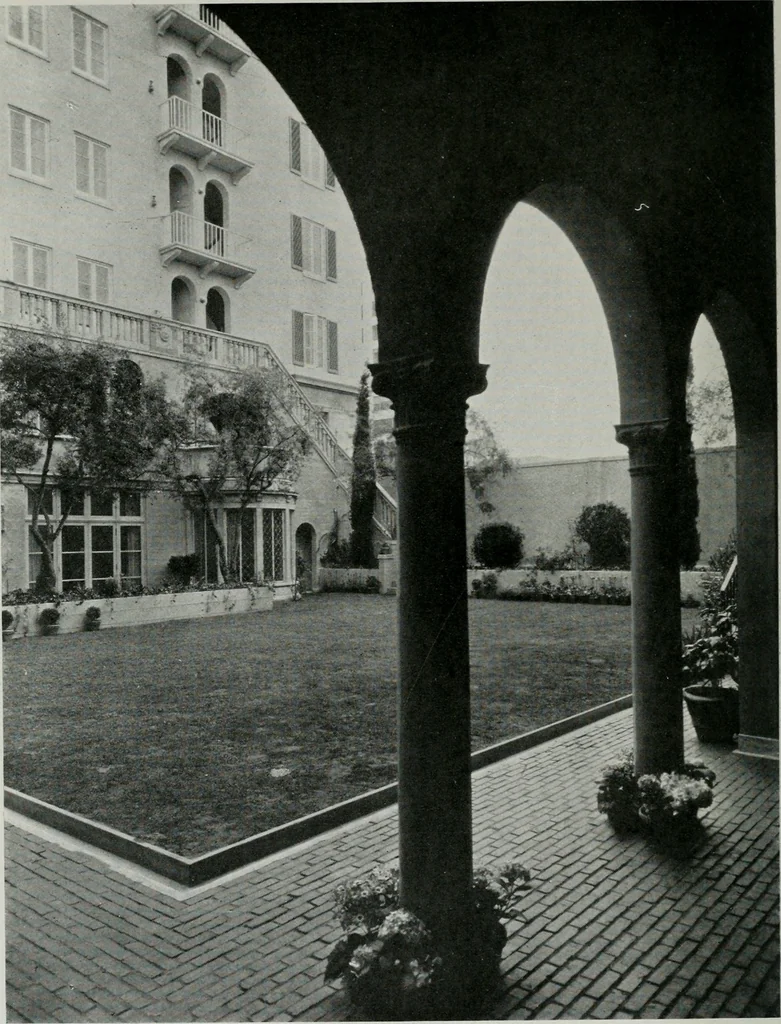 An illustration from Architect and engineer, 1905, leaf 173