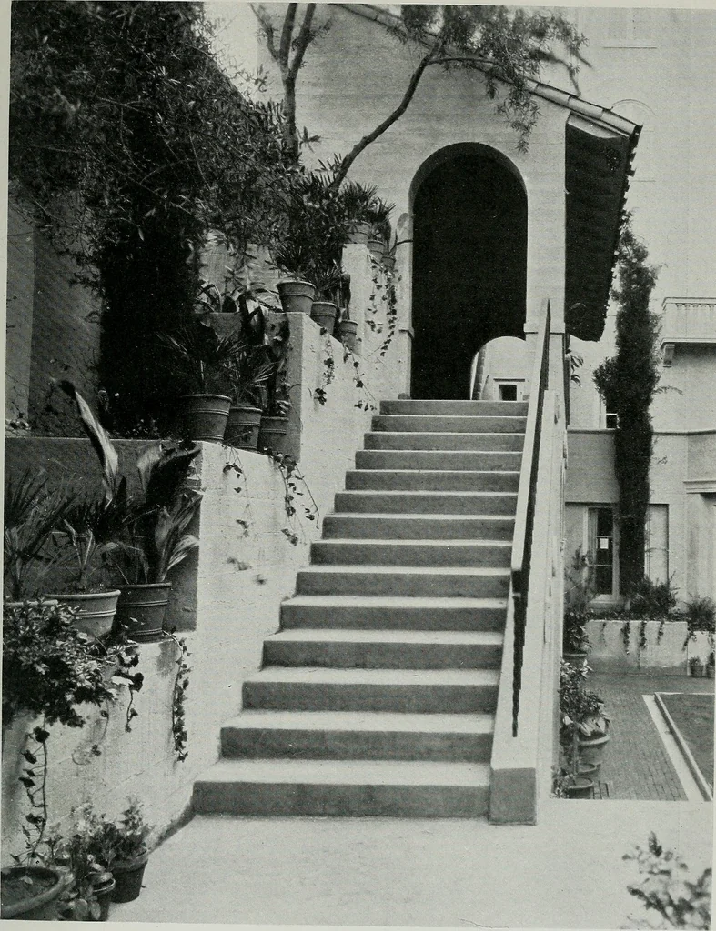 An illustration from Architect and engineer, 1905, leaf 174