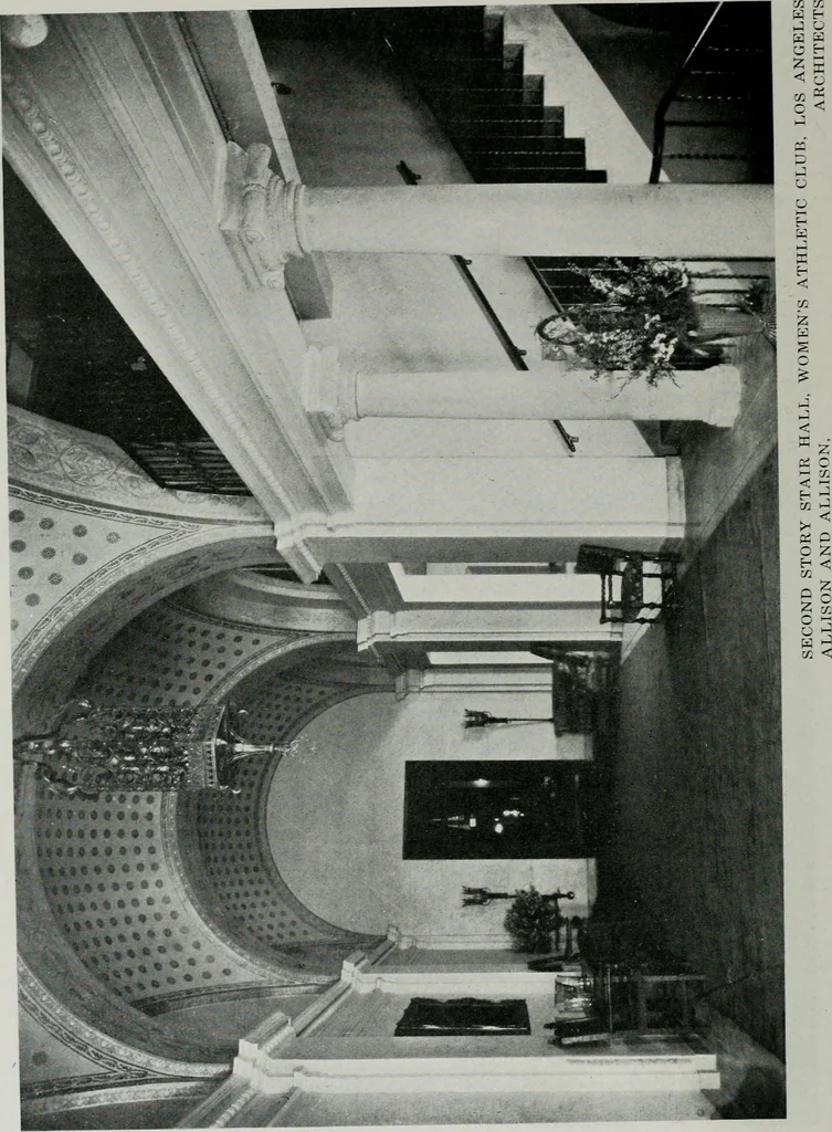 An illustration from Architect and engineer, 1905, leaf 177