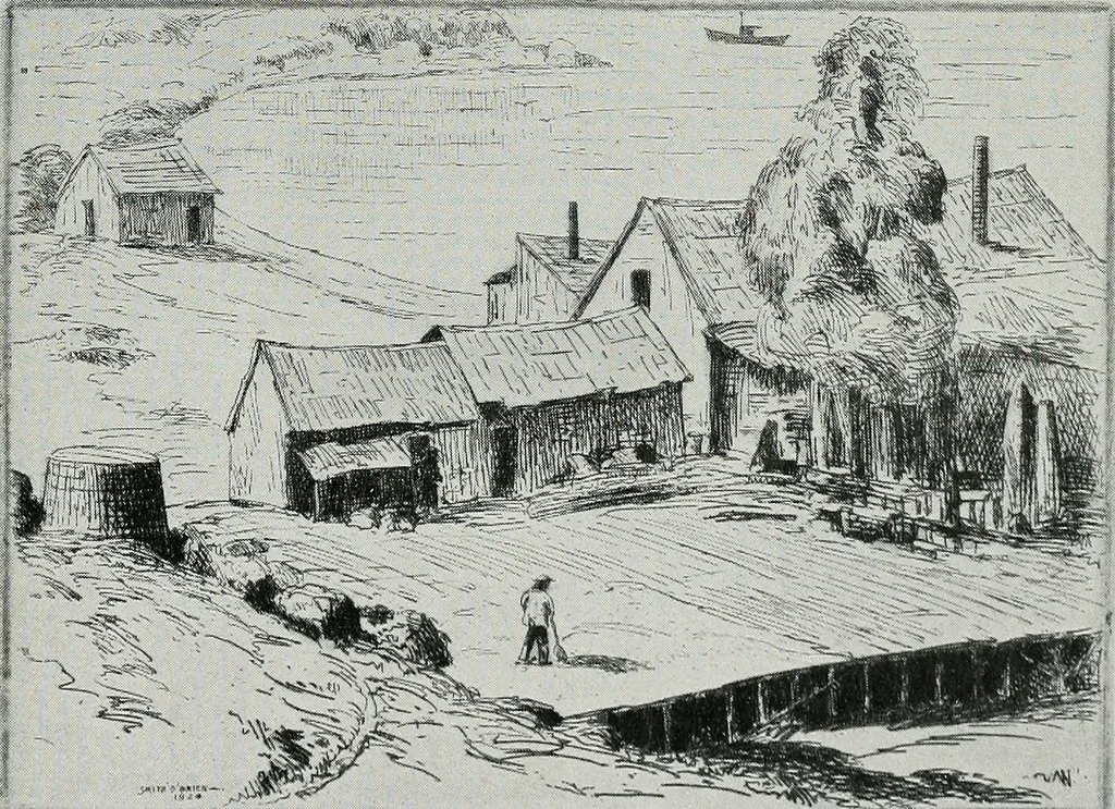 An illustration from Architect and engineer, 1905, leaf 200