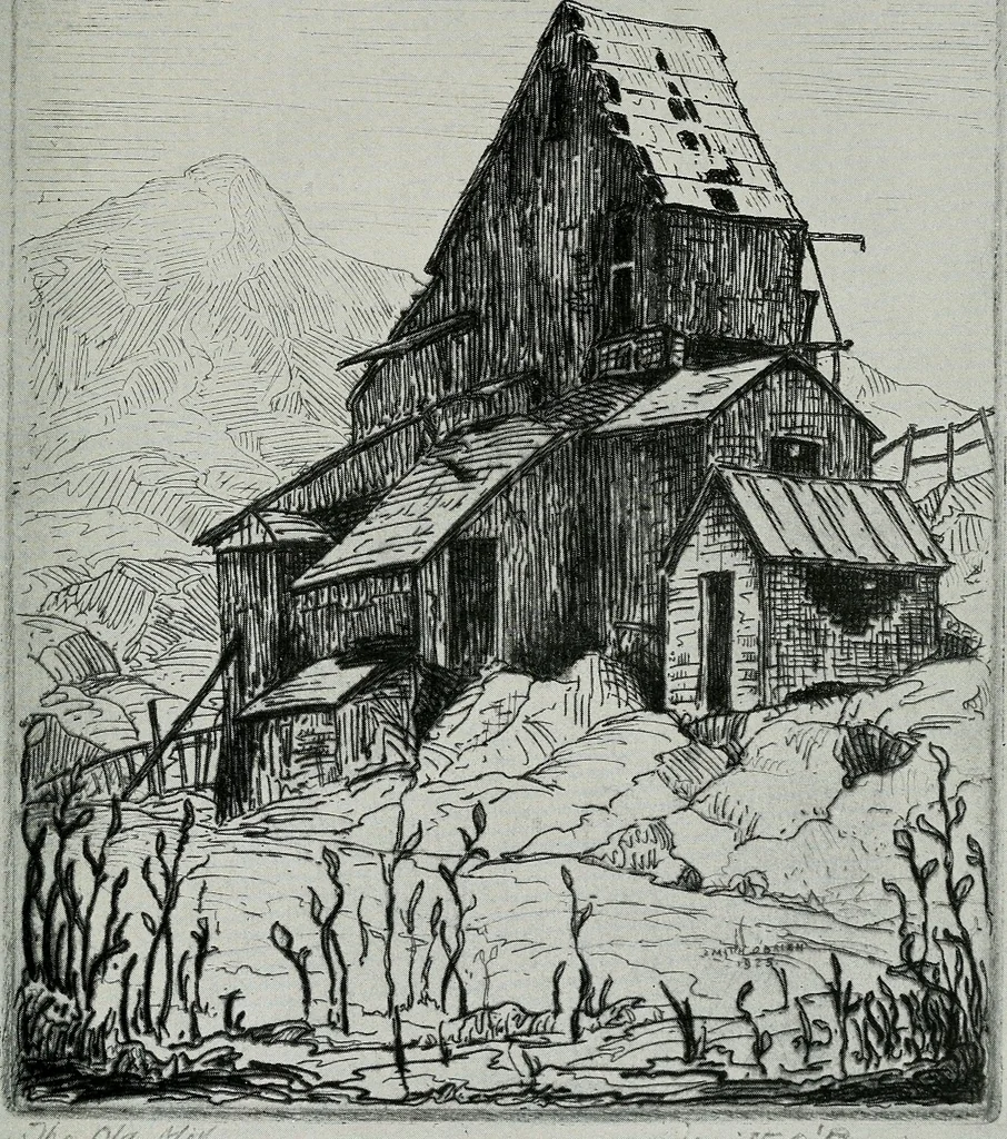 An illustration from Architect and engineer, 1905, leaf 204