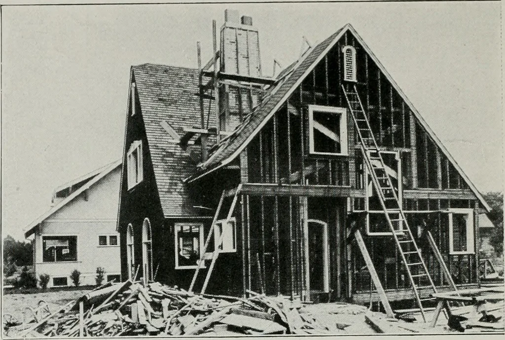 An illustration from Architect and engineer, 1905, leaf 213