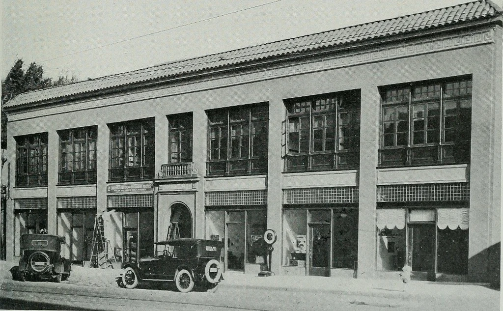An illustration from Architect and engineer, 1905, leaf 256