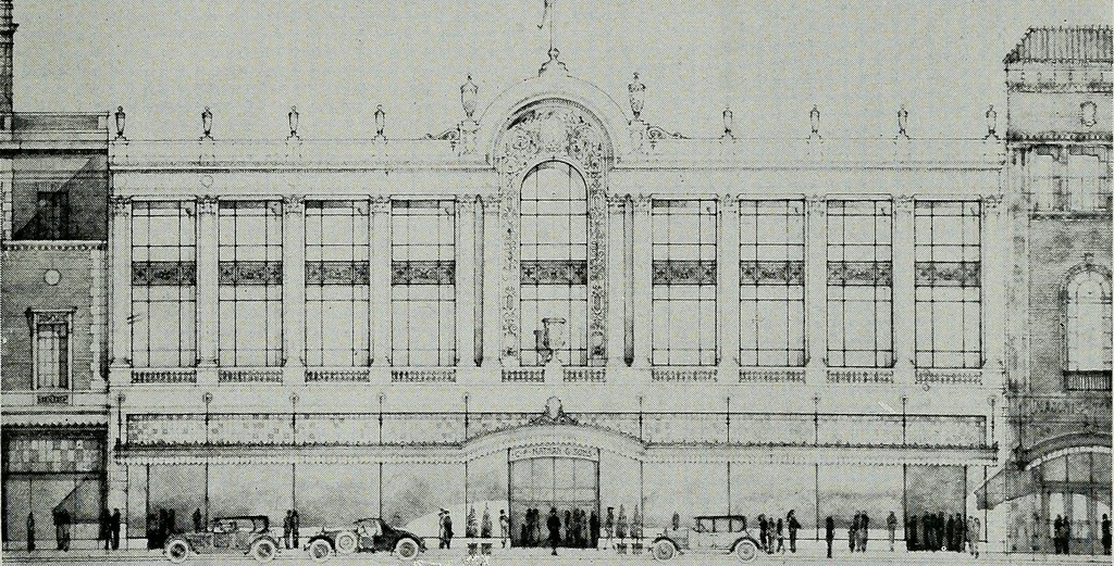 An illustration from Architect and engineer, 1905, leaf 258
