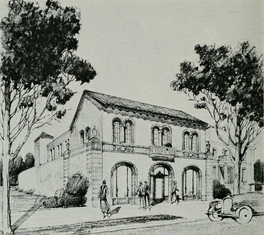 An illustration from Architect and engineer, 1905, leaf 259