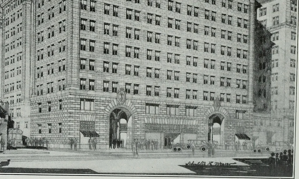 An illustration from Architect and engineer, 1905, leaf 26