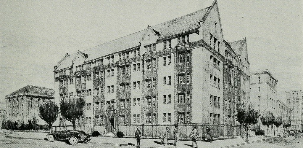 An illustration from Architect and engineer, 1905, leaf 260