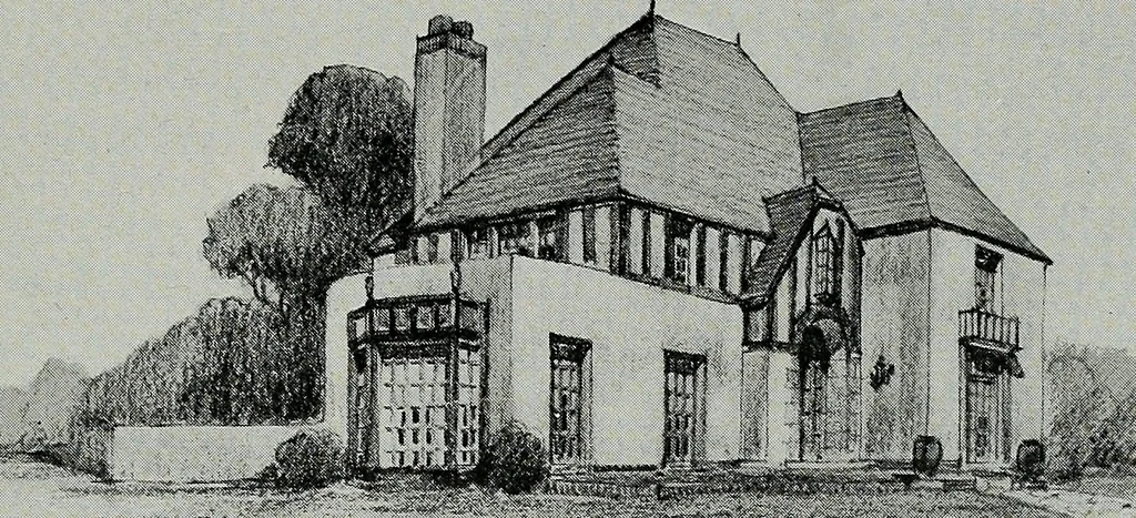 An illustration from Architect and engineer, 1905, leaf 262