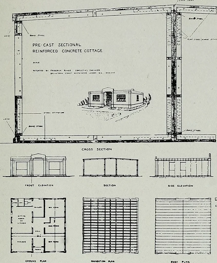 An illustration from Architect and engineer, 1905, leaf 274