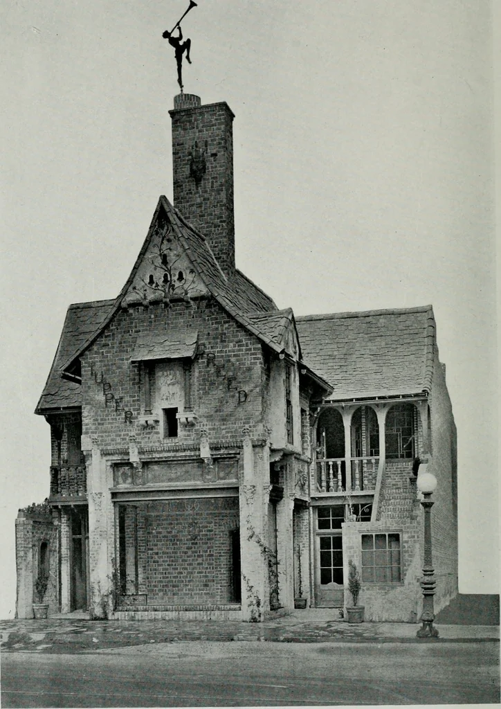 An illustration from Architect and engineer, 1905, leaf 315