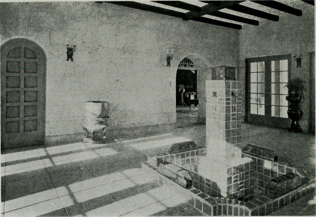 An illustration from Architect and engineer, 1905, leaf 333