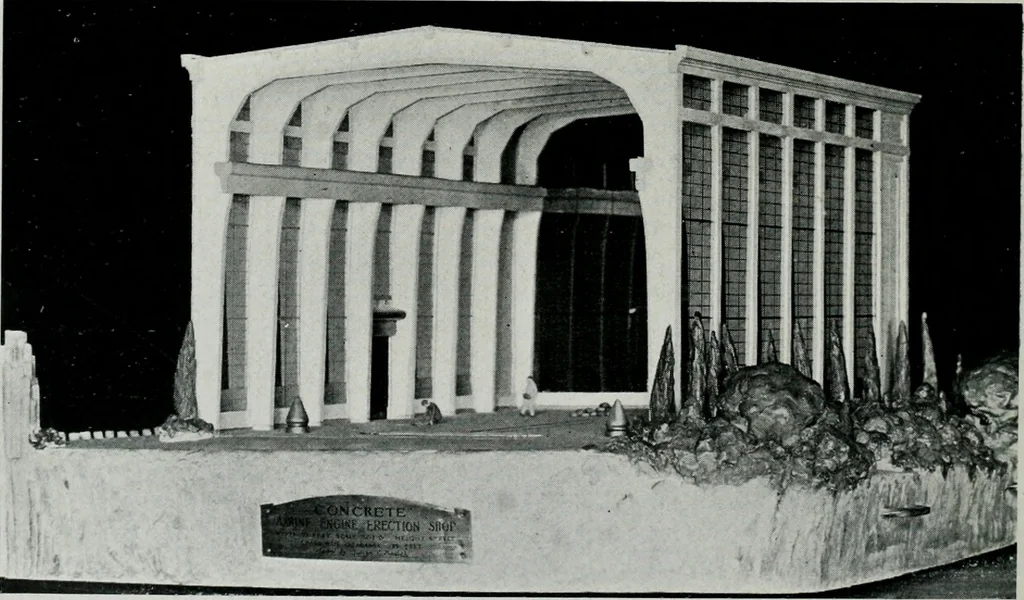 An illustration from Architect and engineer, 1905, leaf 341