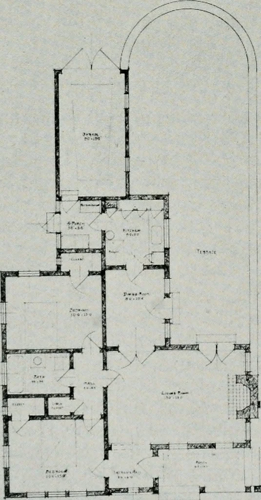 An illustration from Architect and engineer, 1905, leaf 353