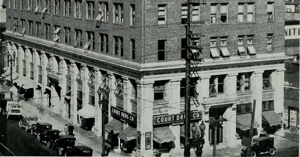 An illustration from Architect and engineer, 1905, leaf 358