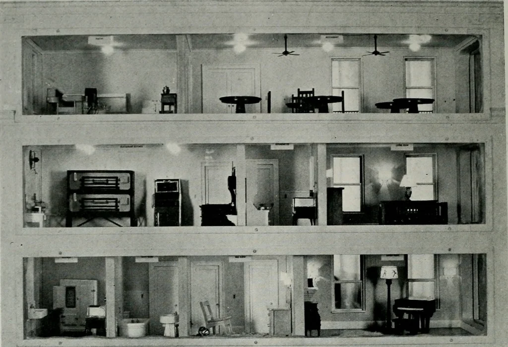 An illustration from Architect and engineer, 1905, leaf 375