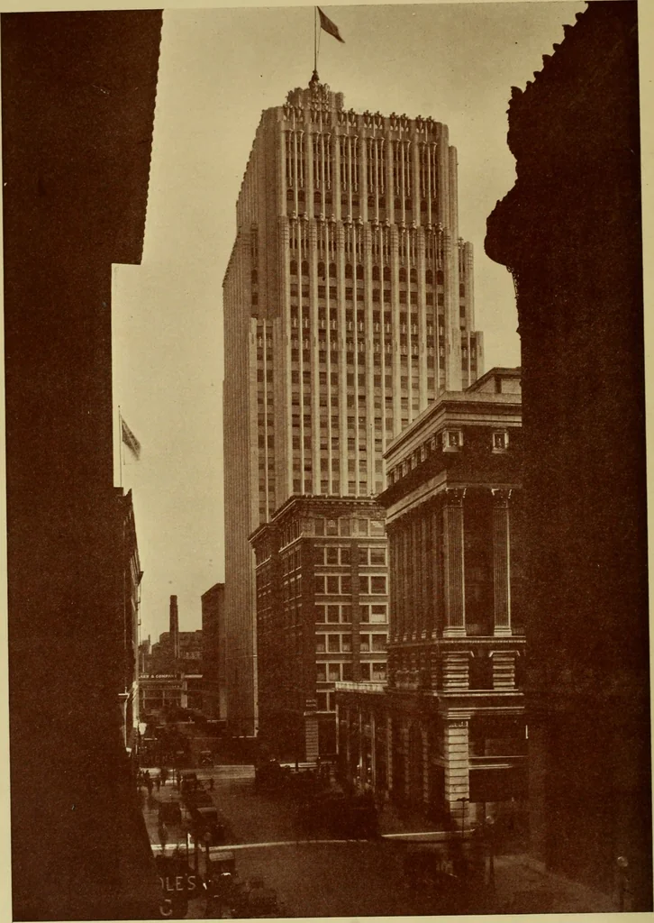 An illustration from Architect and engineer, 1905, leaf 395