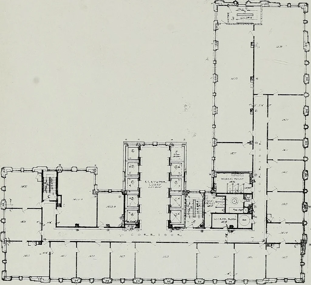 An illustration from Architect and engineer, 1905, leaf 398
