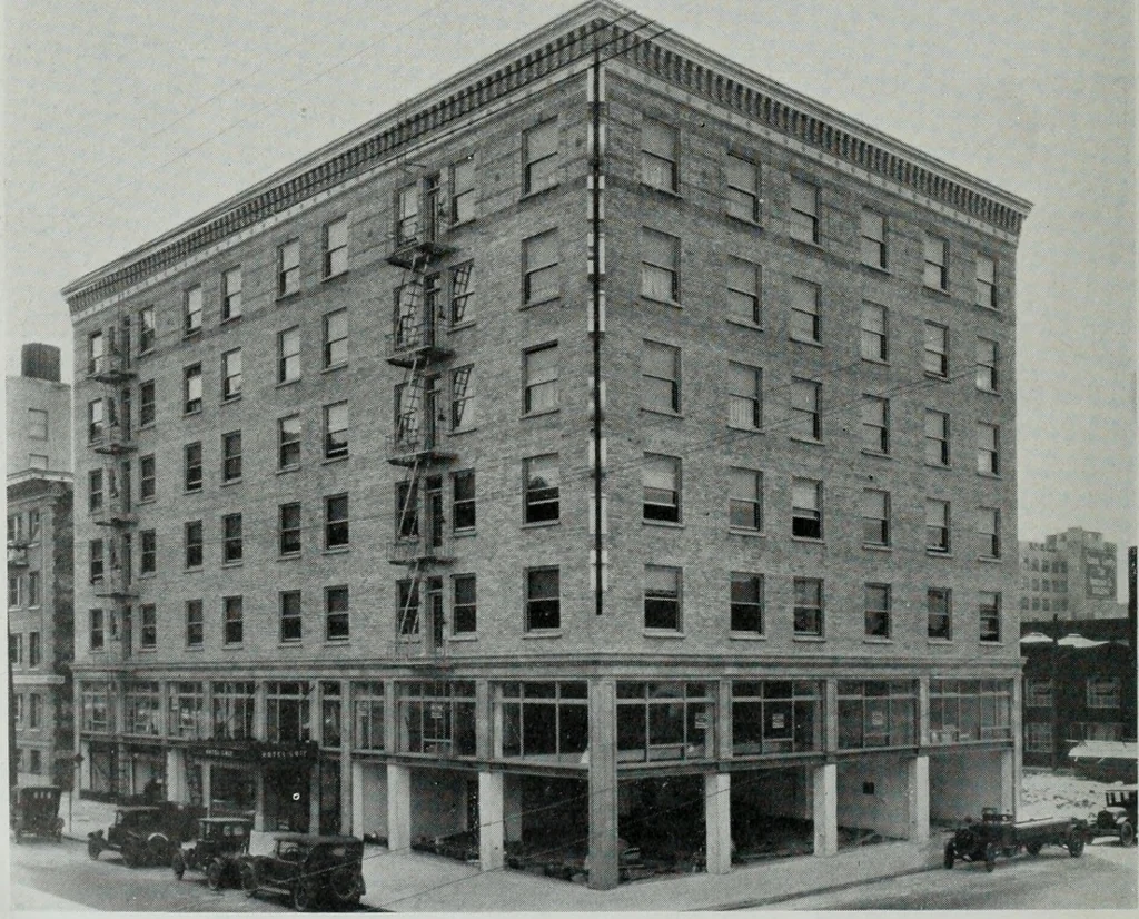 An illustration from Architect and engineer, 1905, leaf 41