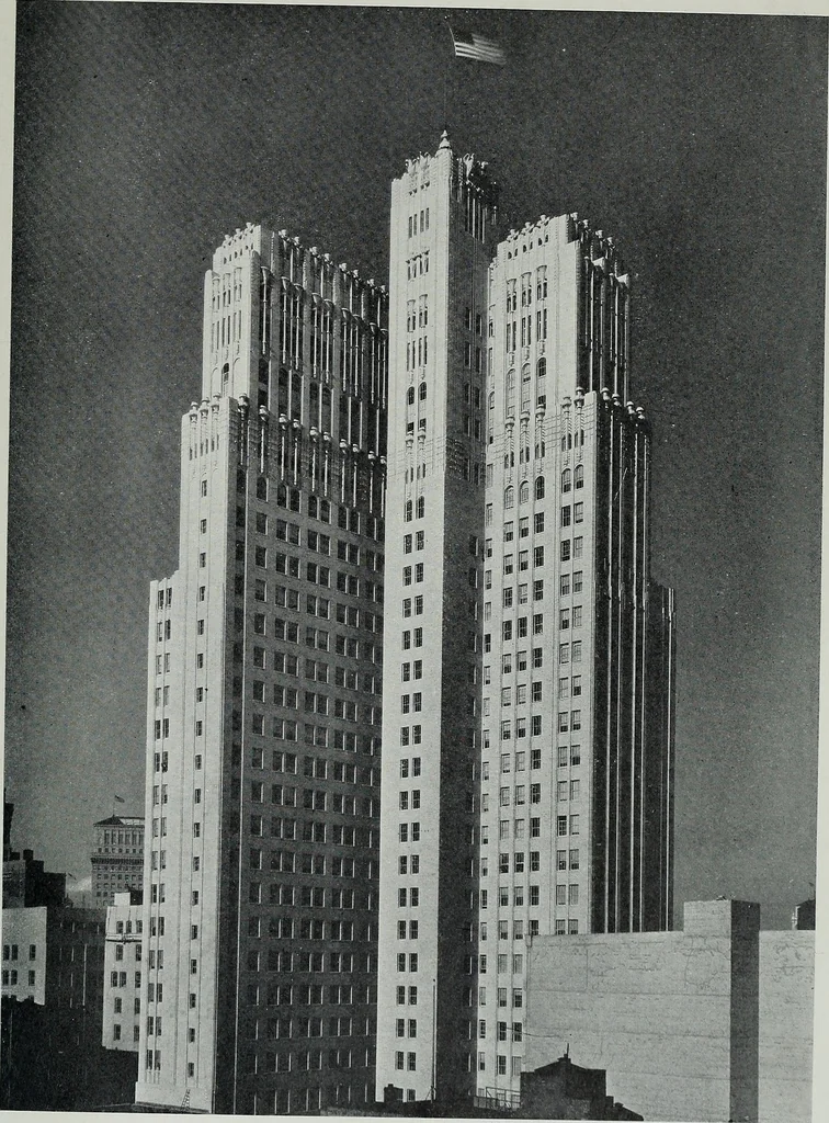 An illustration from Architect and engineer, 1905, leaf 412