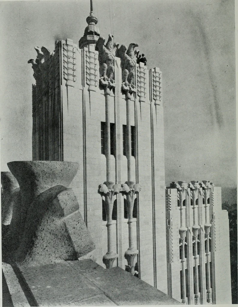 An illustration from Architect and engineer, 1905, leaf 413