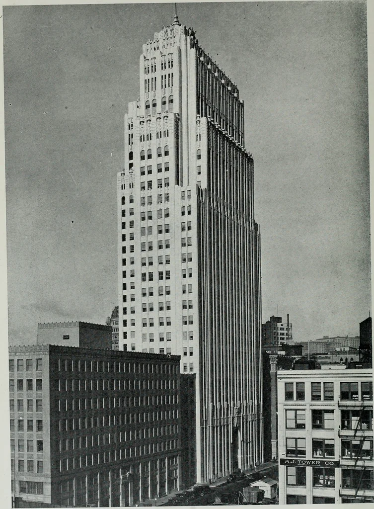 An illustration from Architect and engineer, 1905, leaf 415