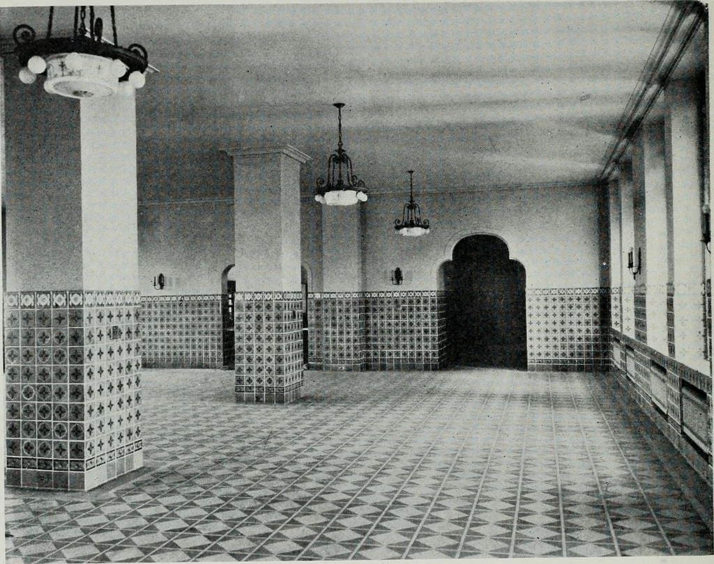 An illustration from Architect and engineer, 1905, leaf 419