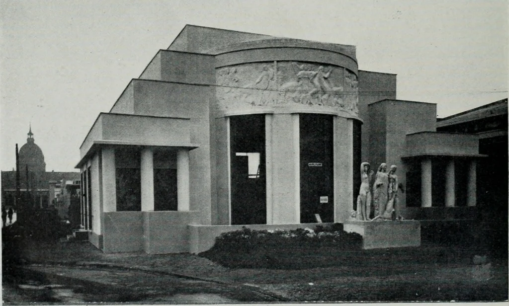 An illustration from Architect and engineer, 1905, leaf 437