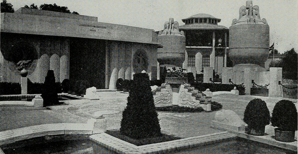 An illustration from Architect and engineer, 1905, leaf 438