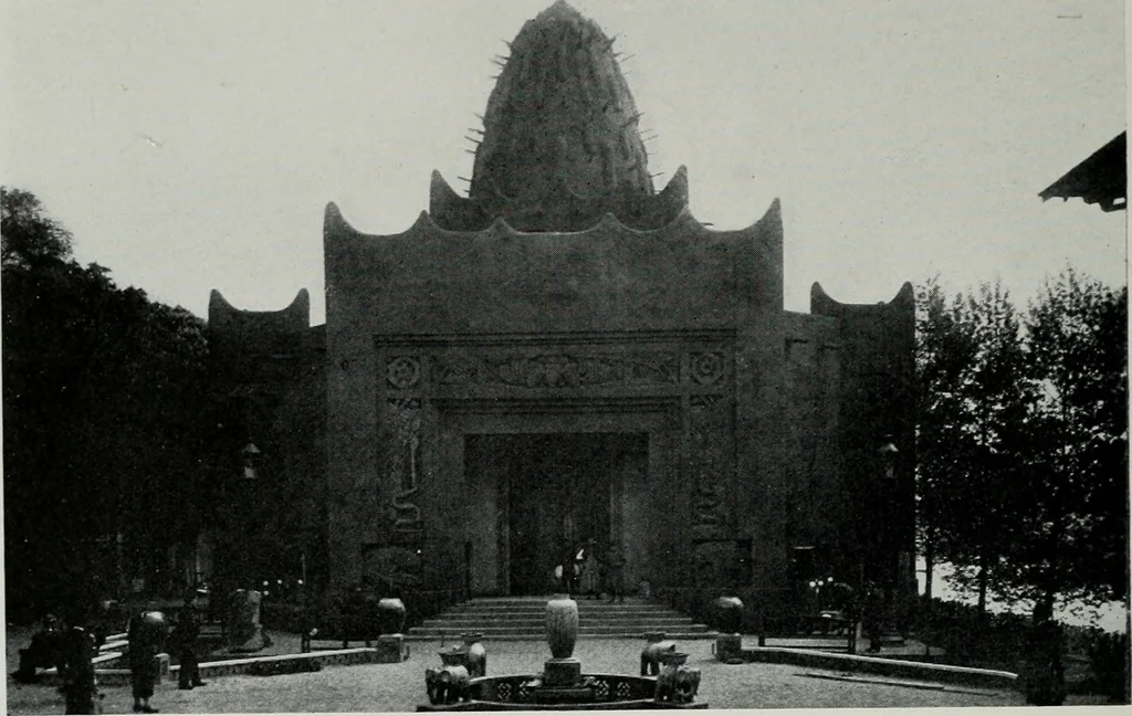 An illustration from Architect and engineer, 1905, leaf 439