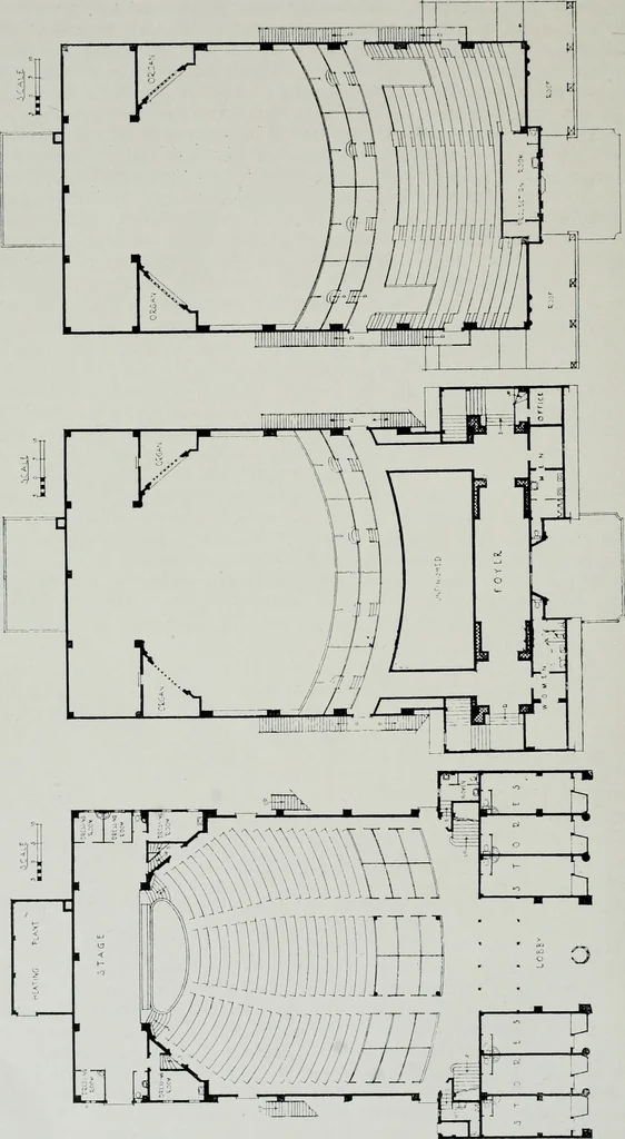 An illustration from Architect and engineer, 1905, leaf 445