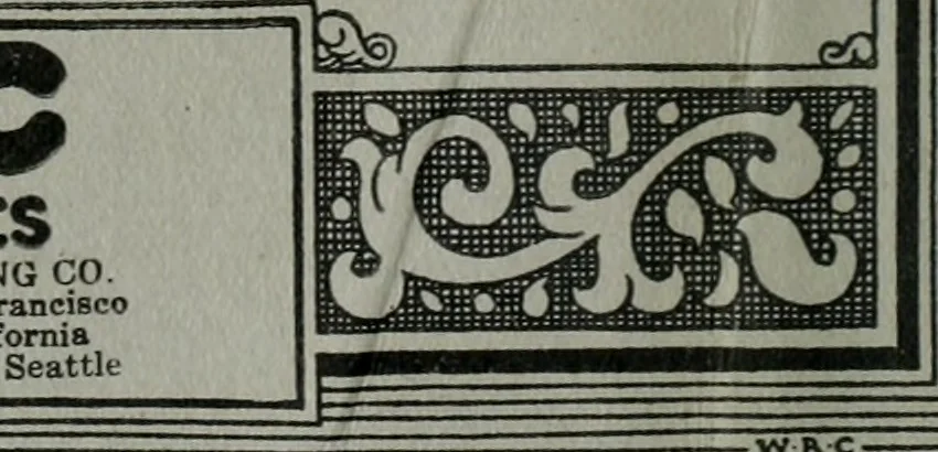 An illustration from Architect and engineer, 1905, leaf 5