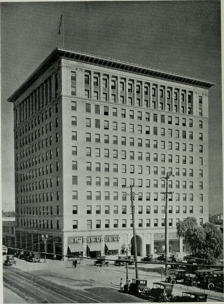 An illustration from Architect and engineer, 1905, leaf 85