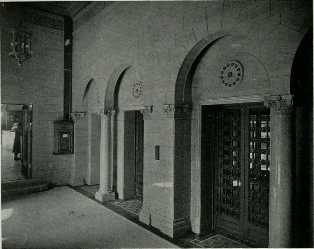 An illustration from Architect and engineer, 1905, leaf 89