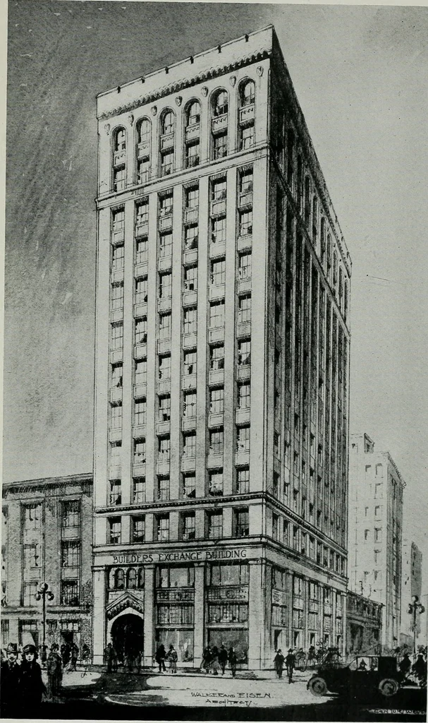 An illustration from Architect and engineer, 1905, leaf 96